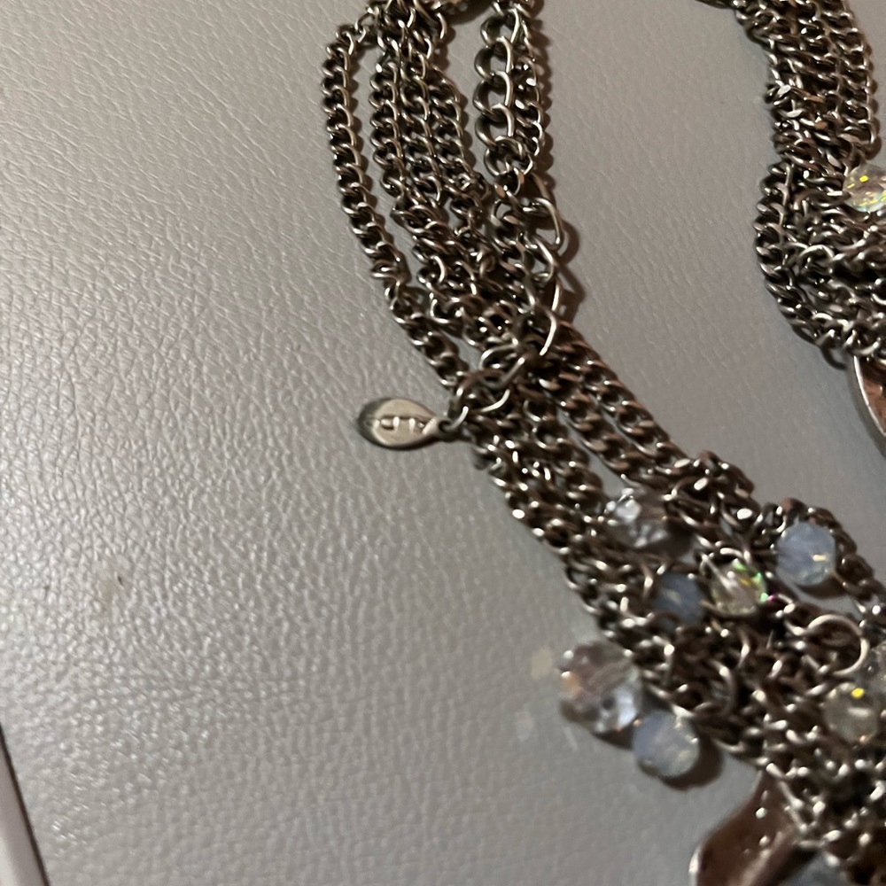 Aldo collar fashion jewelry silver seashell starfish necklace - Picture 4 of 7